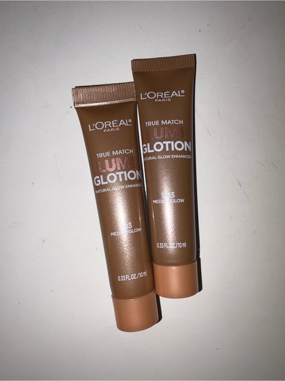 L'Oréal True Match Lumi Glotion Natural Glow Enhancer Medium Glow, 2 Travel Size